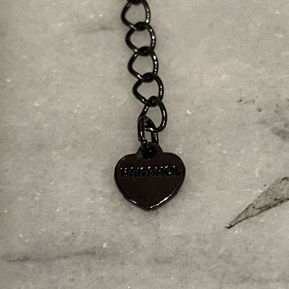 Triple Hand-beaded Lapis Triangles Necklace,Boutique - Picture 16 of 16